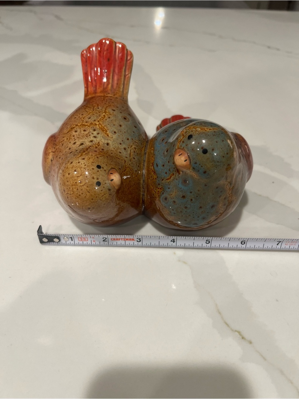 Vintage Ceramic Cuddle Birds Figurine - Picture 4 of 5